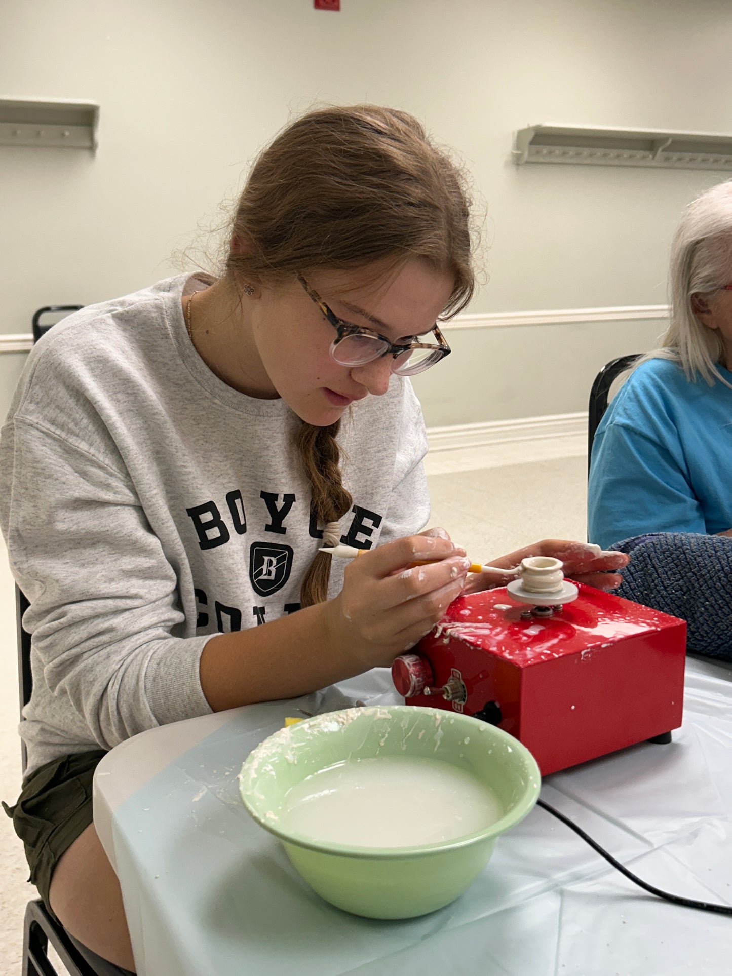 Throw Pottery on a Mini Wheel Workshop