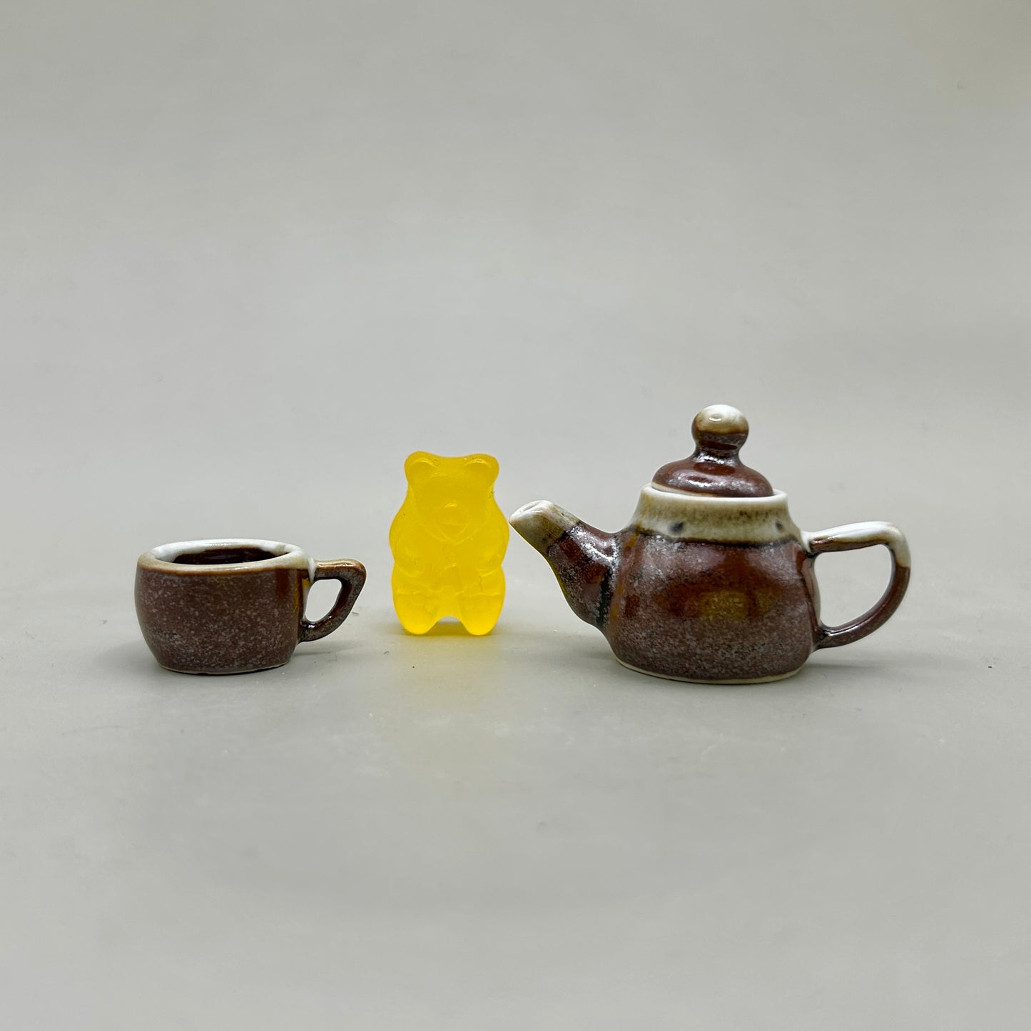 Mini Brown Teapot Erica