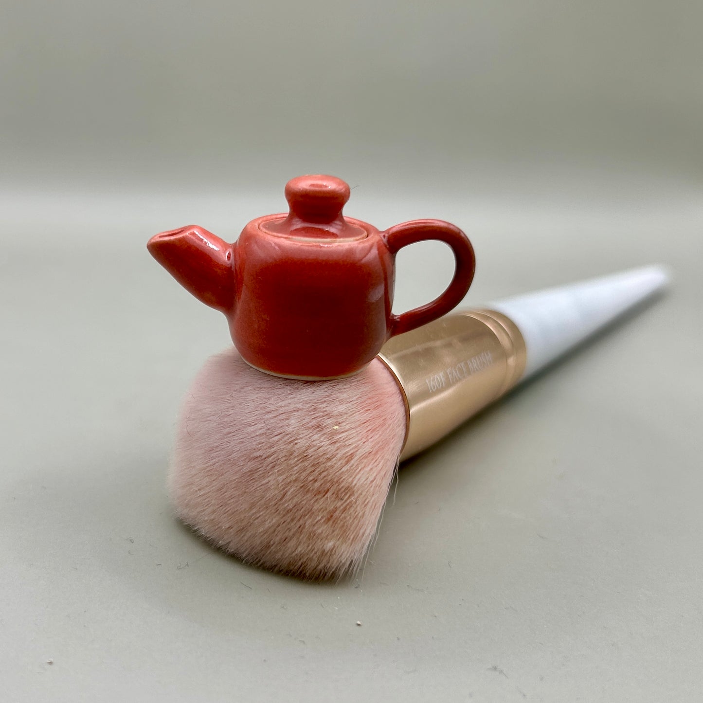 Miniature Teapot Coral