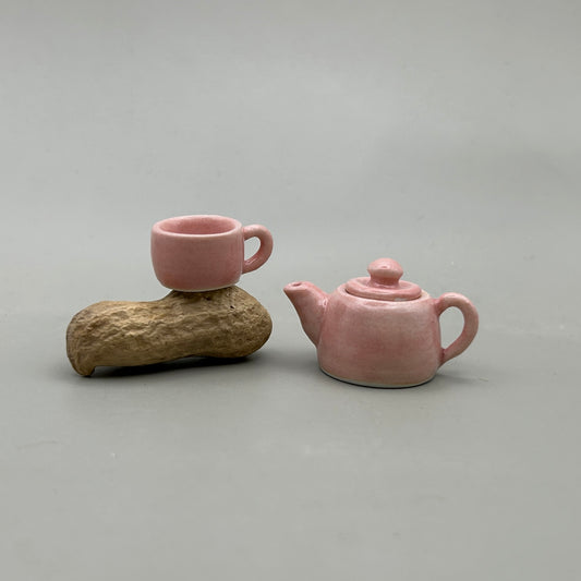 Mini Pink Teapot Desirae