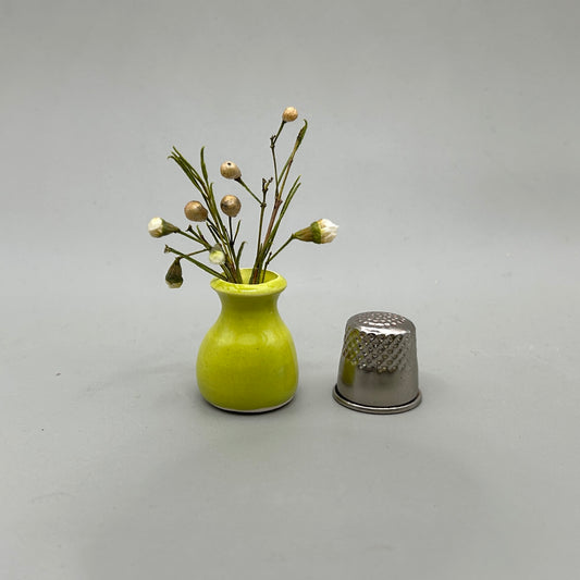 Miniature Vase Chartreuse