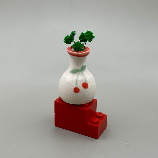 Miniature Vase Cherries