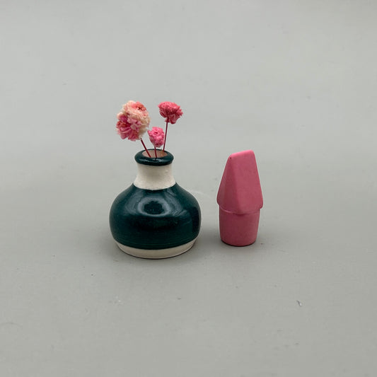 Miniature Vase Teal